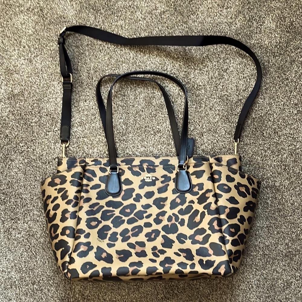 Brand new Coach diaper bag